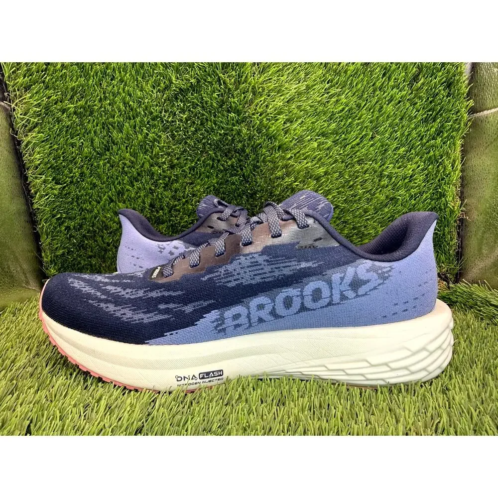 Brooks Launch 11 1204391B483 Athletic Sneaker Womens 9.5B Blue Mesh Gym Sports